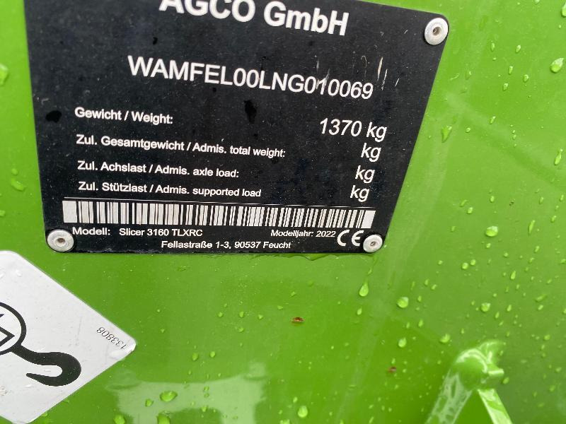 Faucheuse FENDT SLICER 3160: photos 8 Faucheuse FENDT SLICER 3160: photos 8