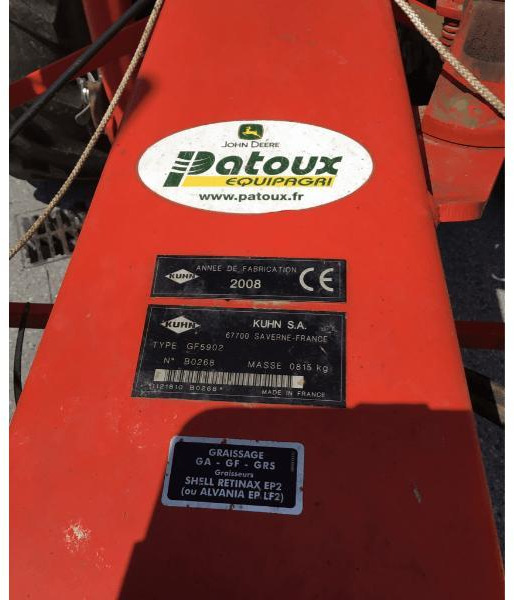 KUHN GF5902 - Faneuse: photos 3 KUHN GF5902 - Faneuse: photos 3