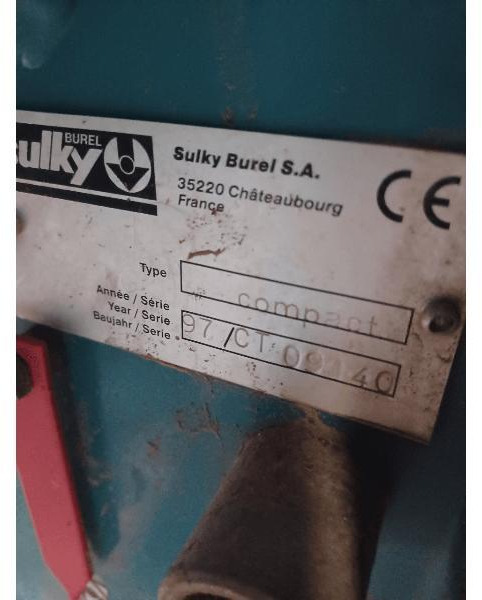 SULKY COMPACT 3M - Combiné de semis: photos 5 SULKY COMPACT 3M - Combiné de semis: photos 5