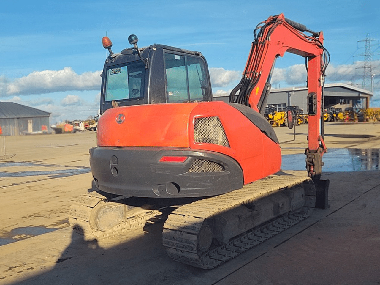 Kubota KX080-4A, TOP !!! - Pelle sur chenille: photos 2 Kubota KX080-4A, TOP !!! - Pelle sur chenille: photos 2