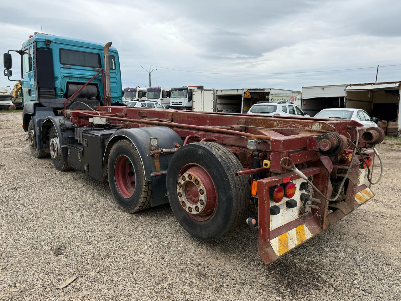 Camion - système de câble MAN TGA 440 8X2 CAR CHASSIS: photos 8