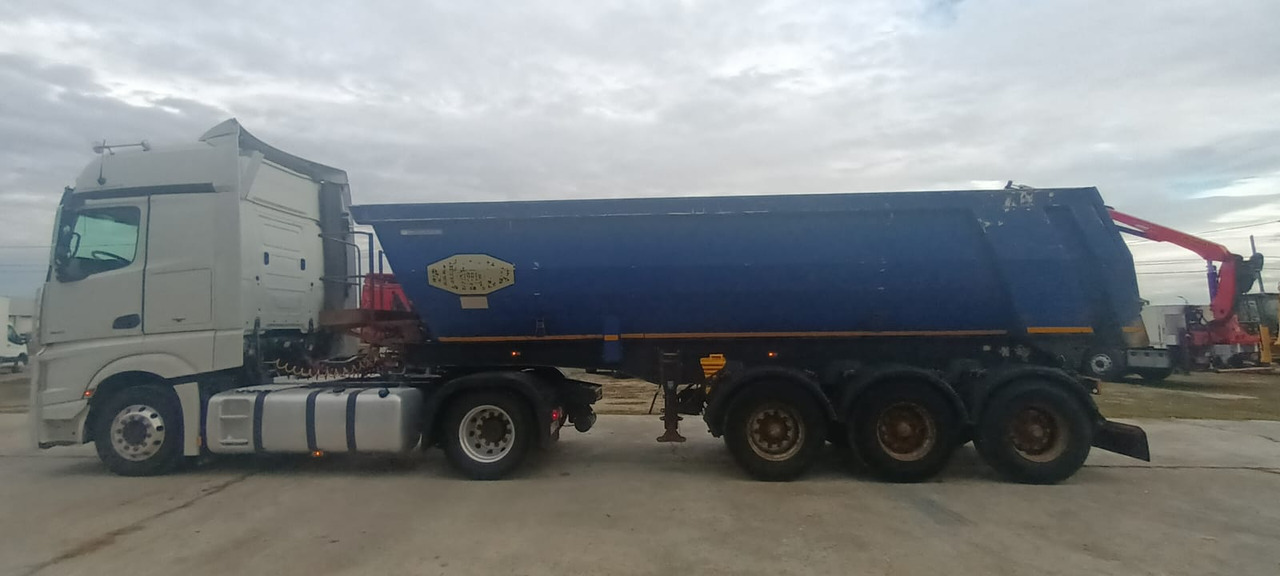 Tractor Head Mercedes-Benz Actros (2013) + Semi-trailer Tipper Meiller – Kipper (2005) - Tracteur routier: photos 4 Tractor Head Mercedes-Benz Actros (2013) + Semi-trailer Tipper Meiller – Kipper (2005) - Tracteur routier: photos 4