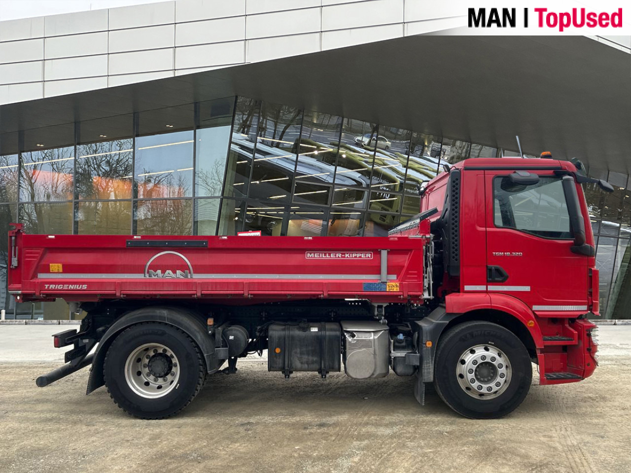 Camion benne MAN TGM 18.320 4x2 BL CH Warranty until 7/2027 Euro6: photos 12