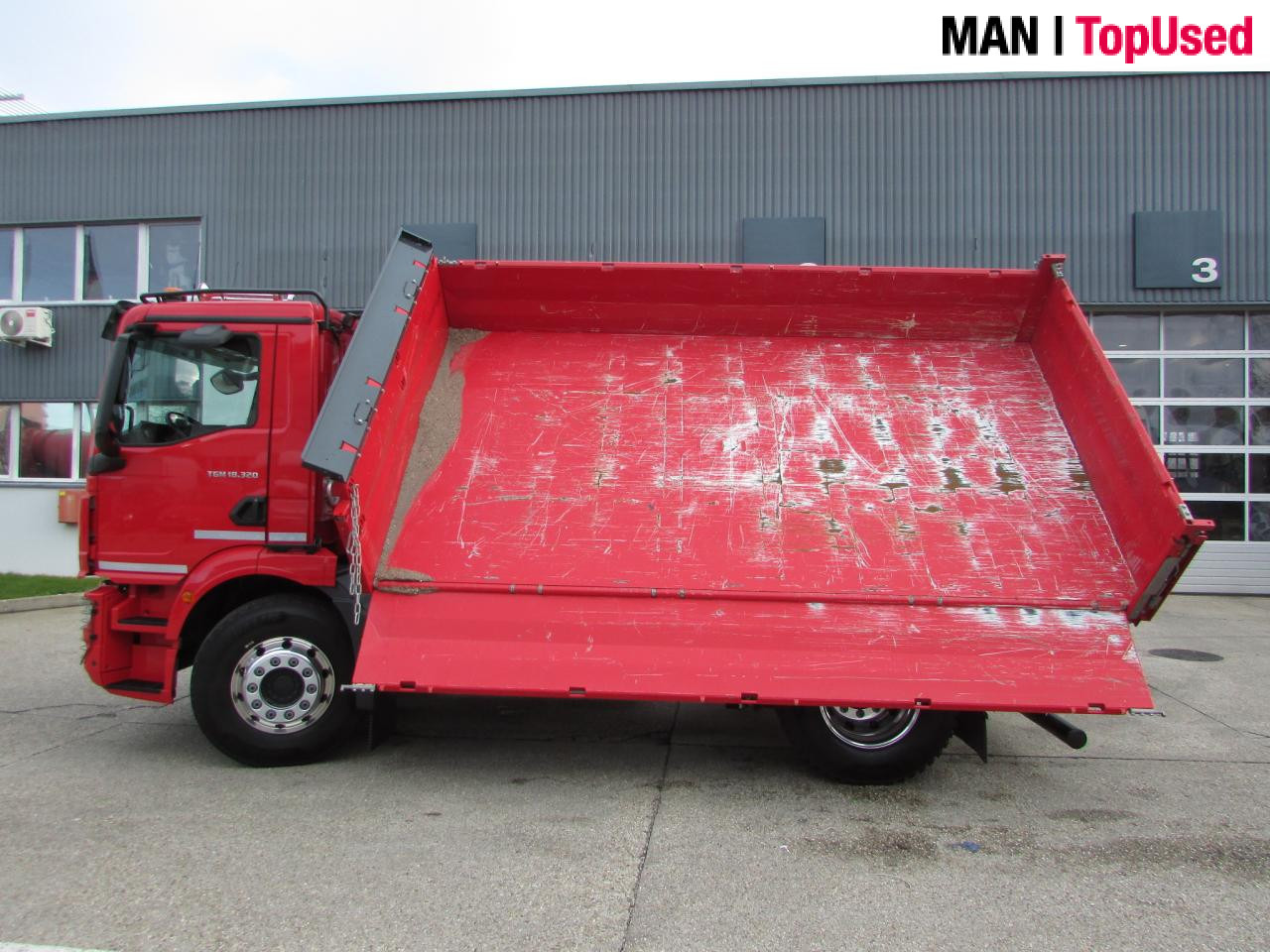 Camion benne MAN TGM 18.320 4x2 BL CH Warranty until 7/2027 Euro6: photos 6