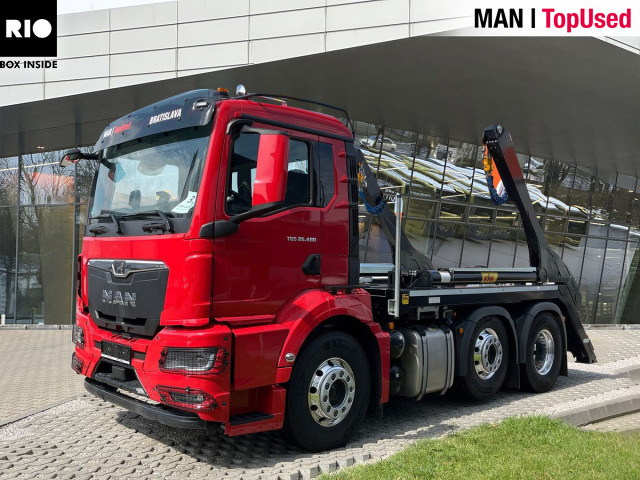 MAN TGS 26.480 6x2/4 BL CH Euro6 Pritarder Klima AHK - Camion benne: photos 1 MAN TGS 26.480 6x2/4 BL CH Euro6 Pritarder Klima AHK - Camion benne: photos 1