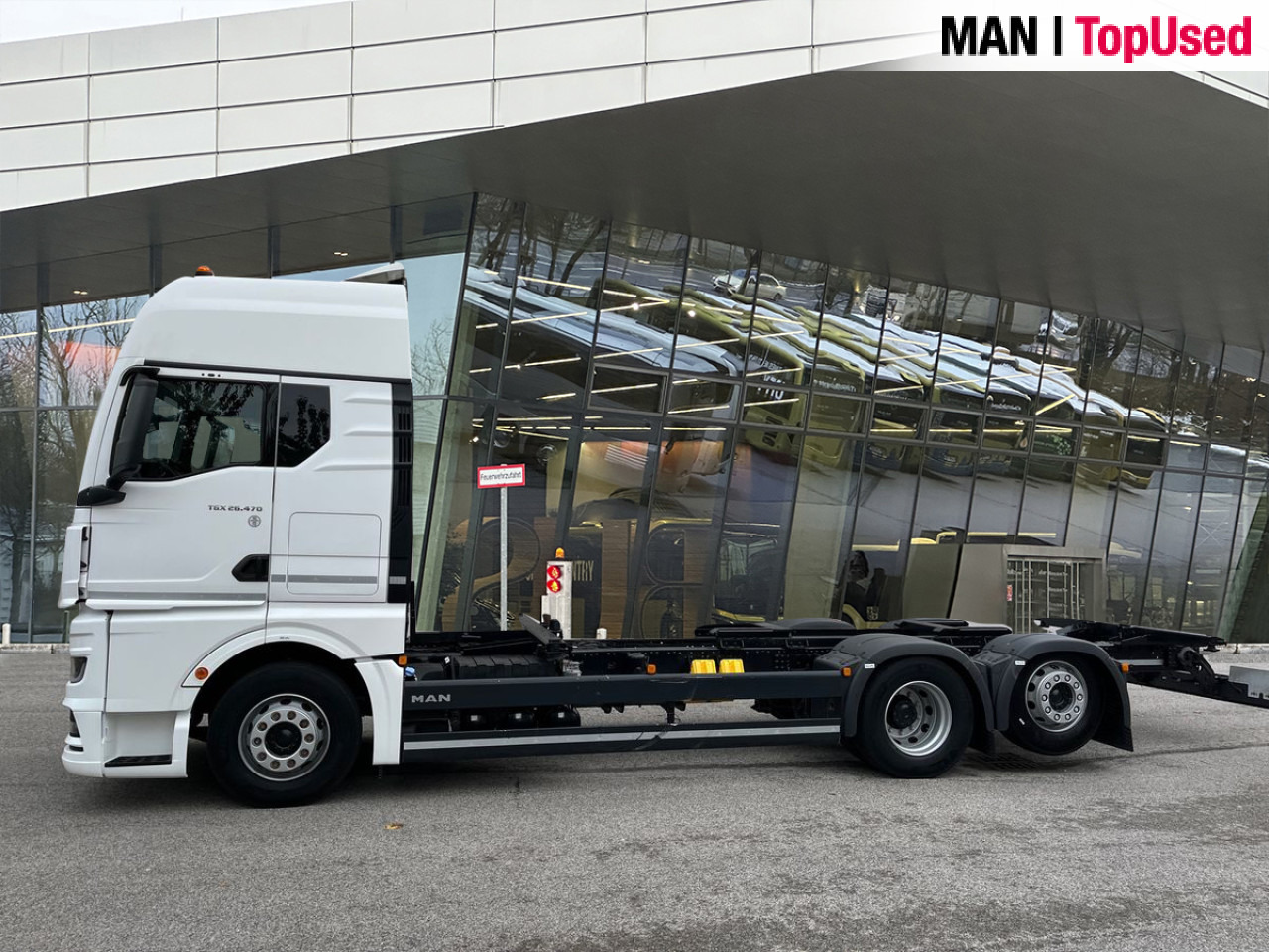 MAN TGX 26.470 6x2-2 LL CH Retarder Klima AHK ZV - Camion porte-conteneur/ Caisse mobile: photos 2 MAN TGX 26.470 6x2-2 LL CH Retarder Klima AHK ZV - Camion porte-conteneur/ Caisse mobile: photos 2