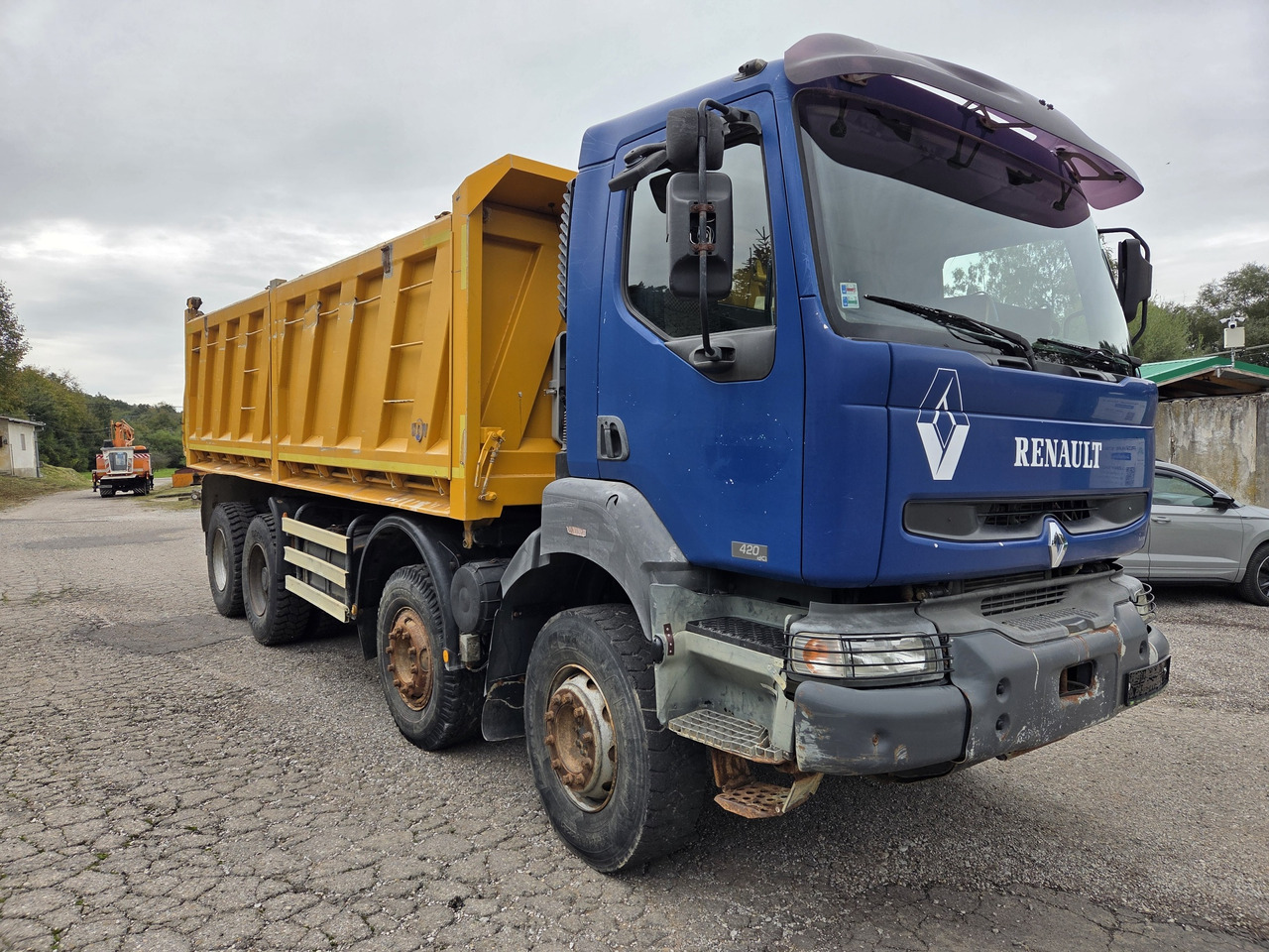 RENAULT KERAX 420.40 PR 8X4 3way tipper Bordamtik - Camion benne: photos 3 RENAULT KERAX 420.40 PR 8X4 3way tipper Bordamtik - Camion benne: photos 3