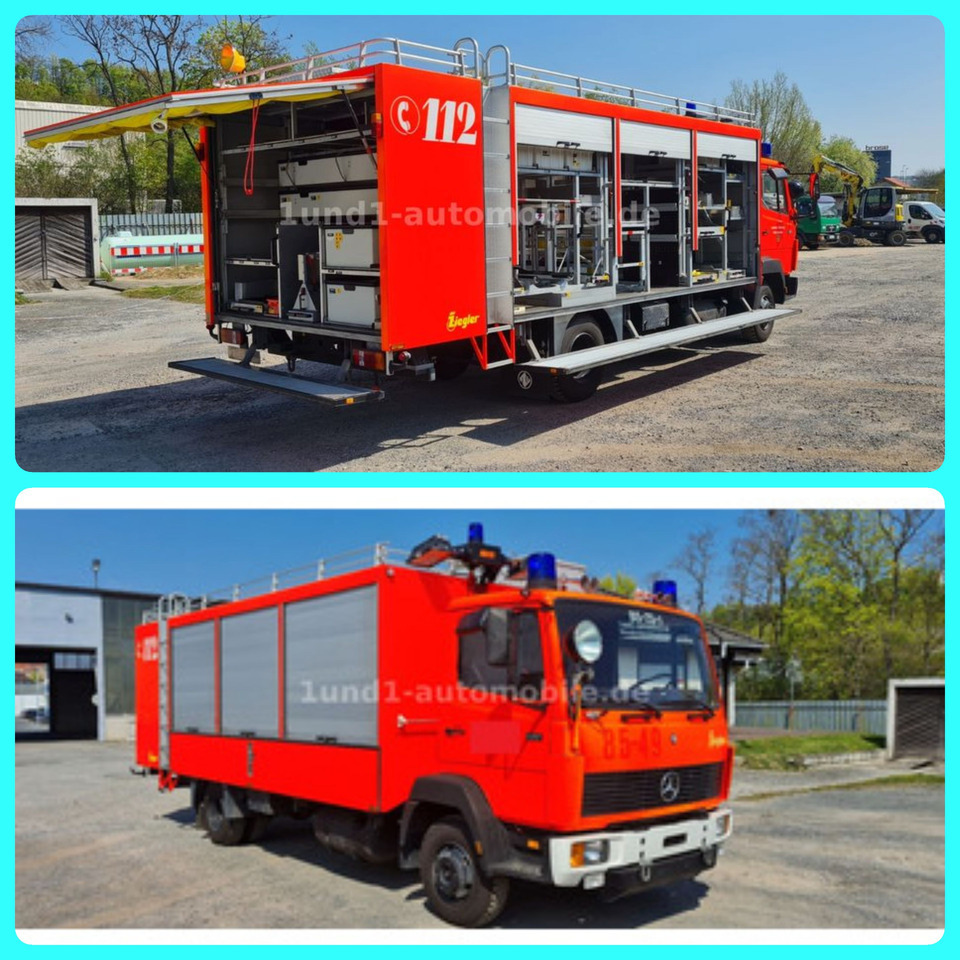 Camion de pompier Mercedes-Benz 817 Feuerwehr GWG Nur 9.650 orig. Km 817 Feuerwehr GWG Nur 9.650 orig. Km: photos 16
