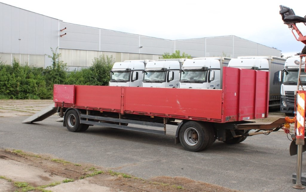 MENKE-JANZEN MJ 3.5 / MJ 18 NÁJEZDY - Remorque plateau: photos 1 MENKE-JANZEN MJ 3.5 / MJ 18 NÁJEZDY - Remorque plateau: photos 1