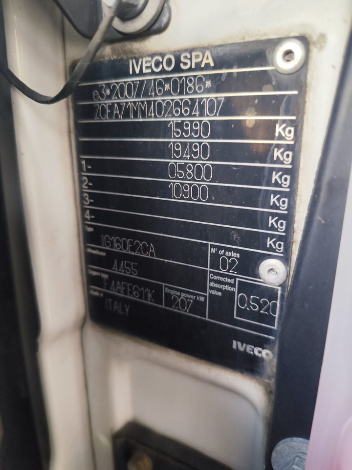 IVECO EUROCARGO 160-280 - Camion benne, Camion grue: photos 2 IVECO EUROCARGO 160-280 - Camion benne, Camion grue: photos 2