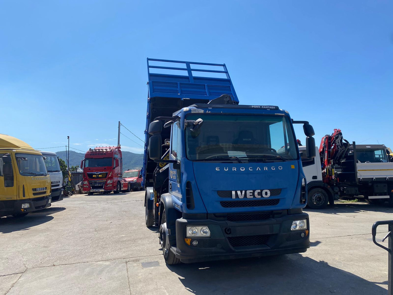 Camion grue, Camion benne IVECO EUROCARGO 190EL28: photos 6