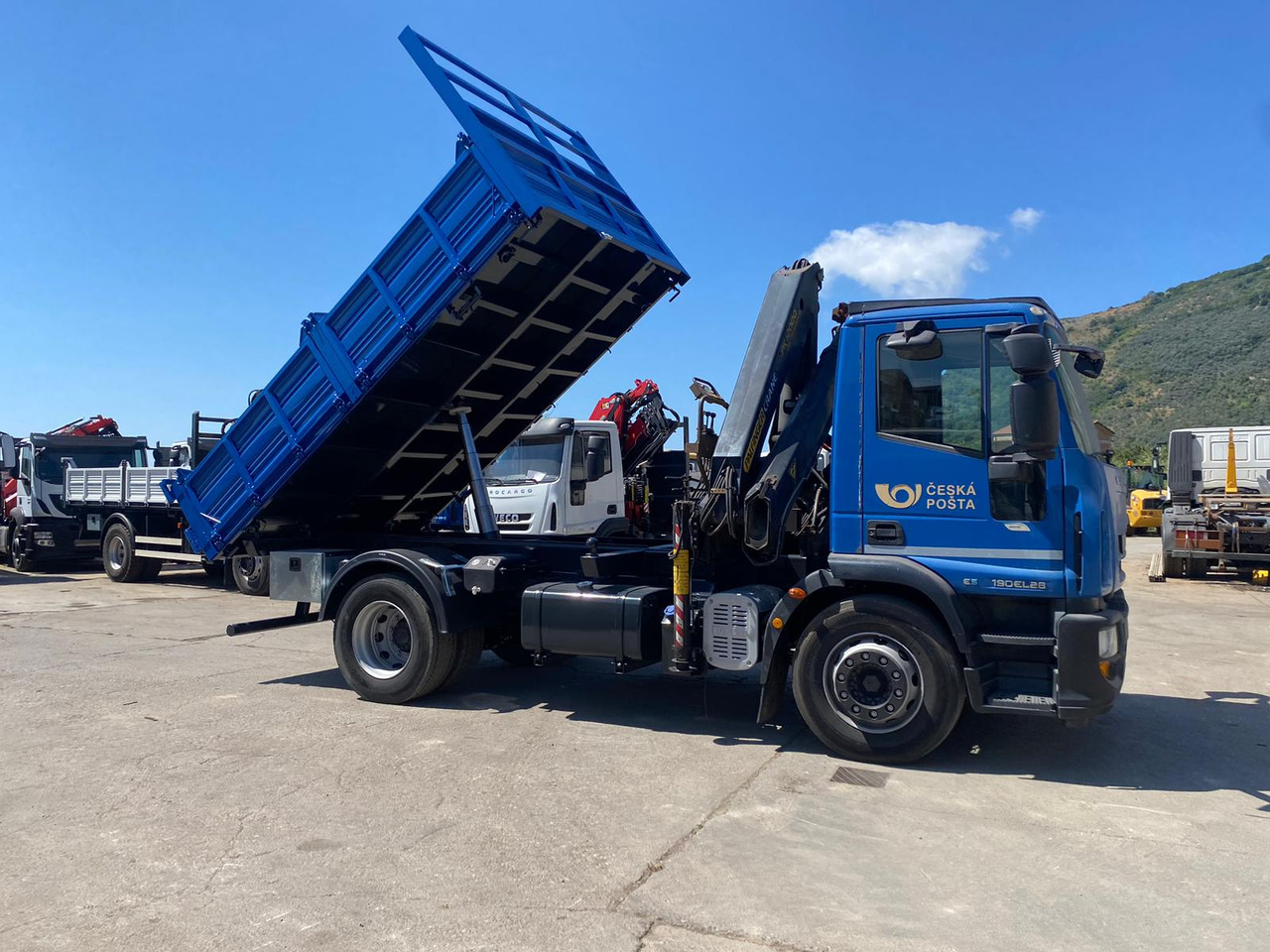 Camion grue, Camion benne IVECO EUROCARGO 190EL28: photos 10
