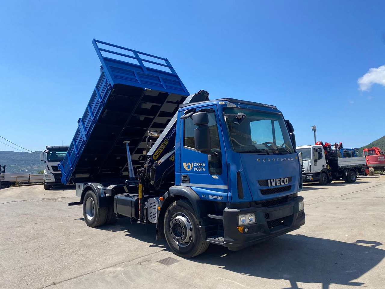 Camion grue, Camion benne IVECO EUROCARGO 190EL28: photos 8