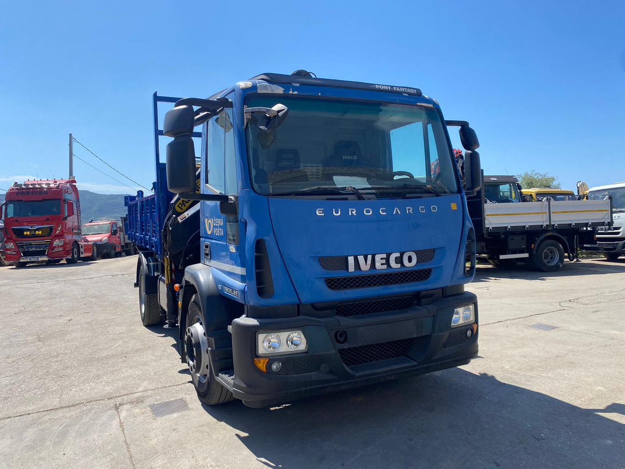 Camion grue, Camion benne IVECO EUROCARGO 190EL28: photos 31