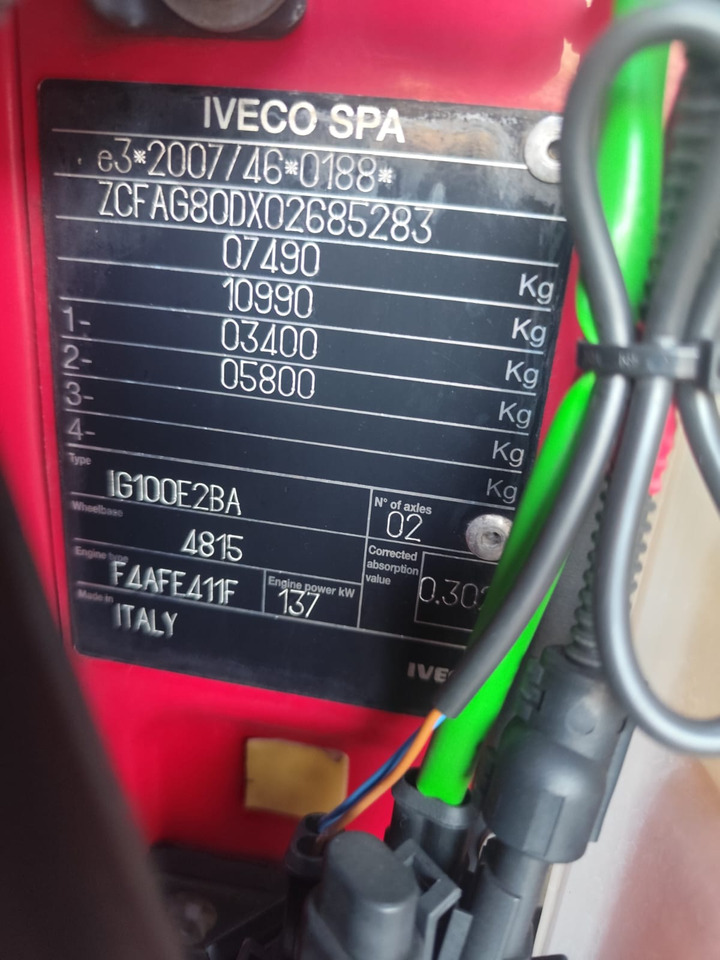 IVECO EUROCARGO 80-190 - Châssis cabine: photos 2 IVECO EUROCARGO 80-190 - Châssis cabine: photos 2