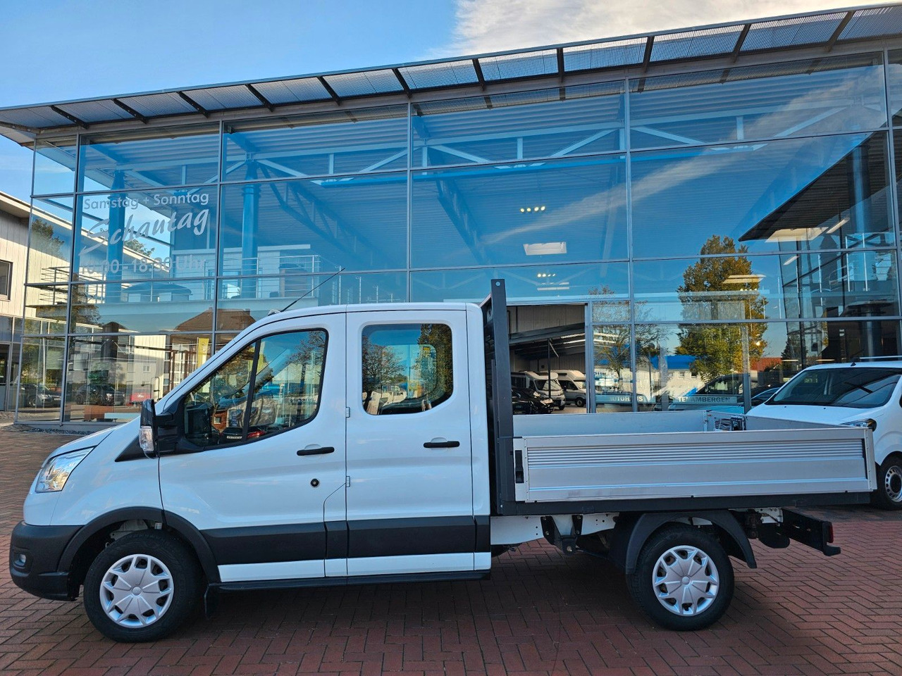 Ford Transit Pritsche 310 DoKa AHK Klima 7 Sitzer - Utilitaire plateau, Utilitaire double cabine: photos 2 Ford Transit Pritsche 310 DoKa AHK Klima 7 Sitzer - Utilitaire plateau, Utilitaire double cabine: photos 2