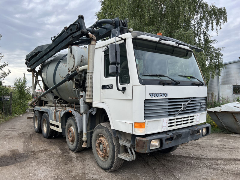 Volvo FL12 - Pompe à béton stationnaire: photos 2 Volvo FL12 - Pompe à béton stationnaire: photos 2