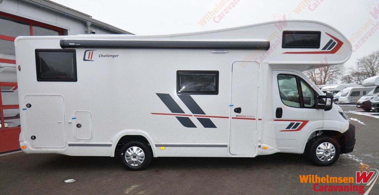Camping-car capucine Challenger Alkoven Break Edition C387  *MJ25*RFK*Markise: photos 8
