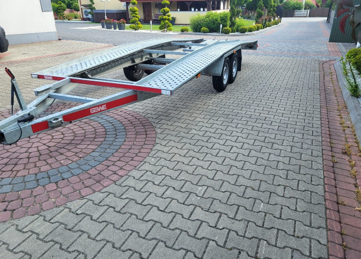 GEWE DMC 270kg długa 5m nowa nie używana Dmc Stan Idealny nowy - Remorque porte-voitures: photos 3 GEWE DMC 270kg długa 5m nowa nie używana Dmc Stan Idealny nowy - Remorque porte-voitures: photos 3