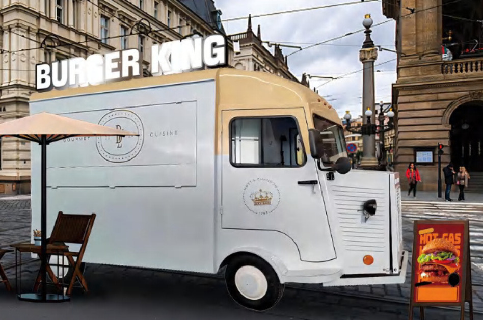 Deli Star Trailer Retro Frenchie HR 5020 Electric - EU standards - Remorque magasin: photos 1 Deli Star Trailer Retro Frenchie HR 5020 Electric - EU standards - Remorque magasin: photos 1