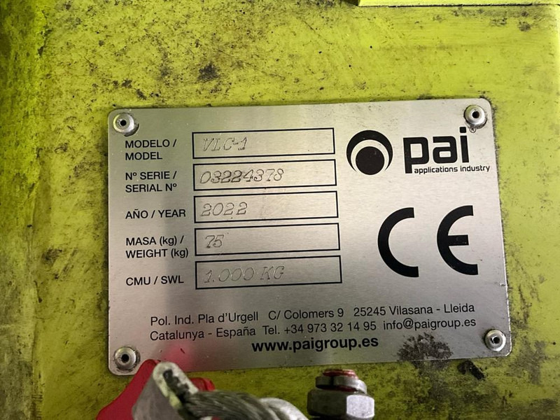PAI VLC-1 - Machine à métaux: photos 5 PAI VLC-1 - Machine à métaux: photos 5