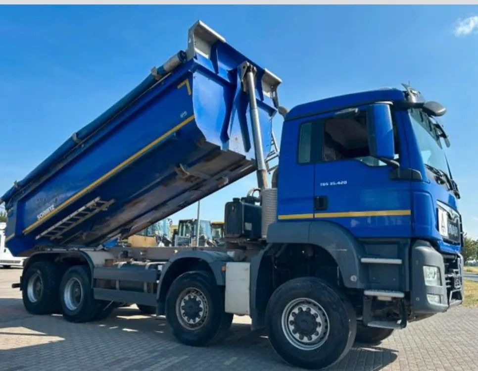 MAN TGS 35.420 WYWROTKA MULDA 8X6 - Camion benne: photos 1 MAN TGS 35.420 WYWROTKA MULDA 8X6 - Camion benne: photos 1