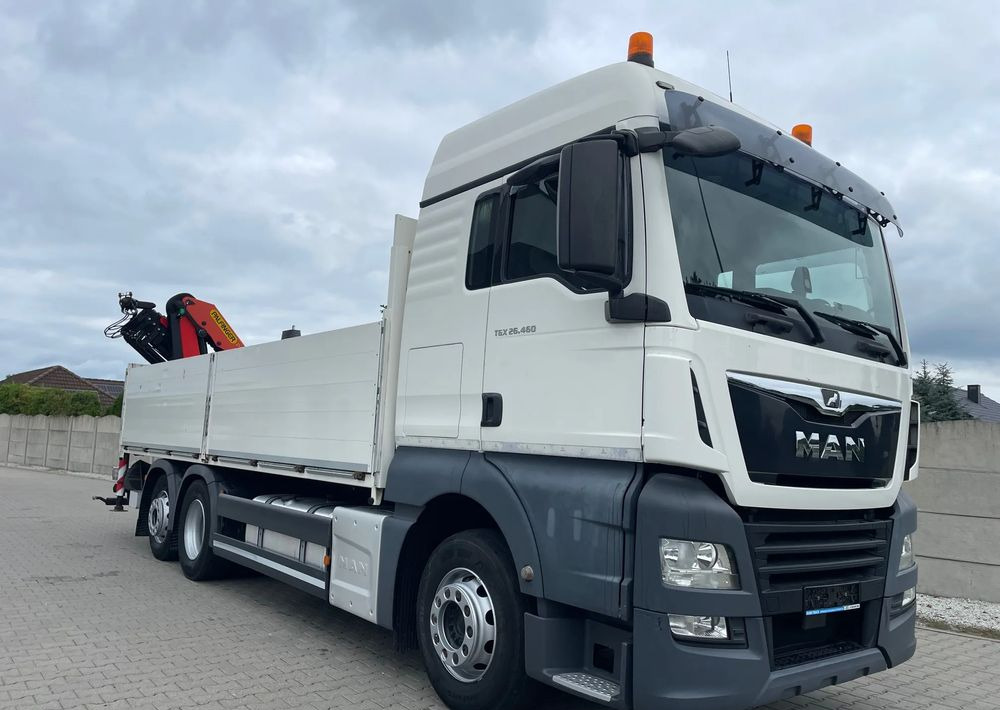 MAN TGX 26.460 HDS, PALFINGER PK 180002-EH, PILOT! - Camion plateau, Camion grue: photos 4 MAN TGX 26.460 HDS, PALFINGER PK 180002-EH, PILOT! - Camion plateau, Camion grue: photos 4