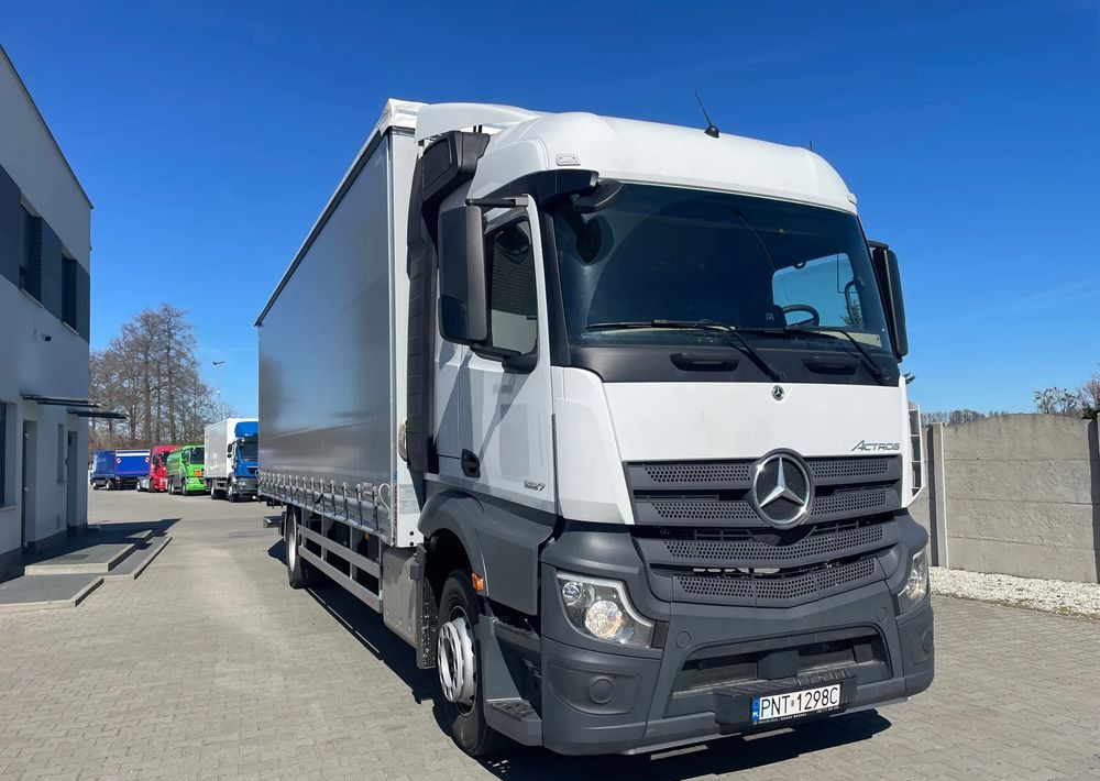 Mercedes-Benz ACTROS 1827, Firanka 9,5 m! - Camion à rideaux coulissants: photos 2 Mercedes-Benz ACTROS 1827, Firanka 9,5 m! - Camion à rideaux coulissants: photos 2