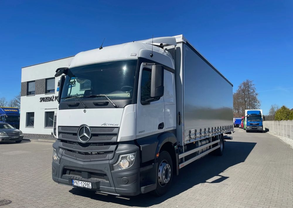 Mercedes-Benz ACTROS 1827, Firanka 9,5 m! - Camion à rideaux coulissants: photos 1 Mercedes-Benz ACTROS 1827, Firanka 9,5 m! - Camion à rideaux coulissants: photos 1