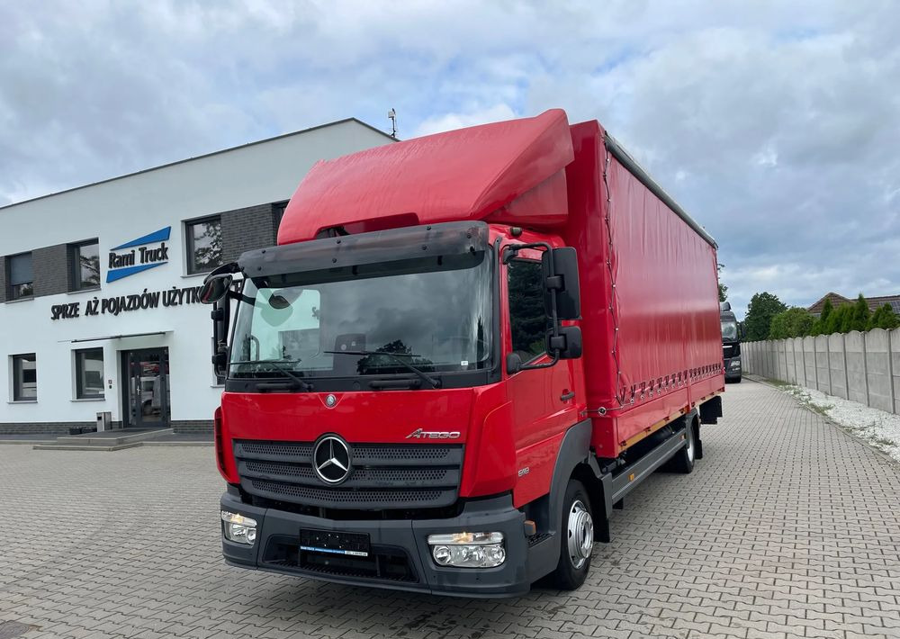 Mercedes-Benz ATEGO 818, Klima, webasto, burtofirana! - Camion à rideaux coulissants: photos 1 Mercedes-Benz ATEGO 818, Klima, webasto, burtofirana! - Camion à rideaux coulissants: photos 1