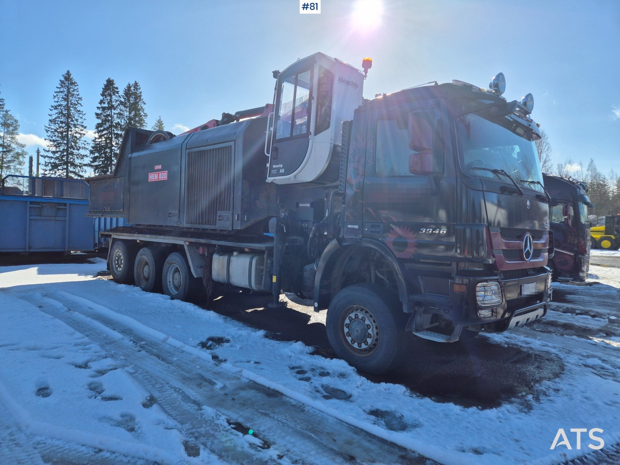 Broyeur de végétaux Jenz HEM 820 Autohakkuri sekä nostin: photos 6