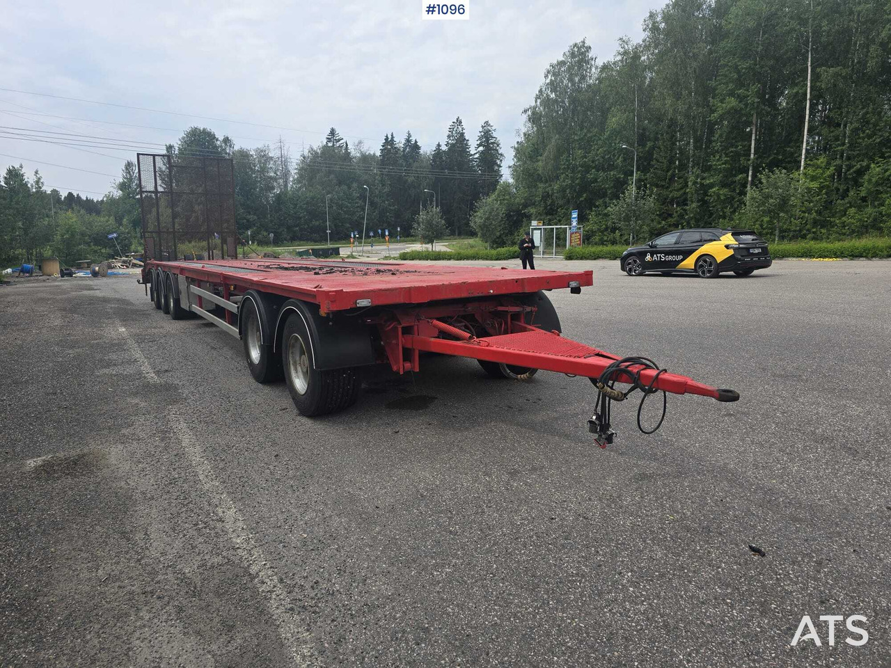 Kome 5-Akselinen lavetti - Remorque porte-engin surbaissée: photos 5 Kome 5-Akselinen lavetti - Remorque porte-engin surbaissée: photos 5