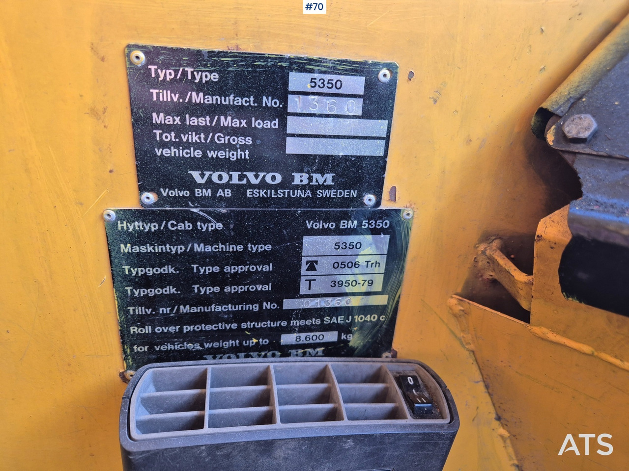 Tombereau Volvo 5350: photos 12