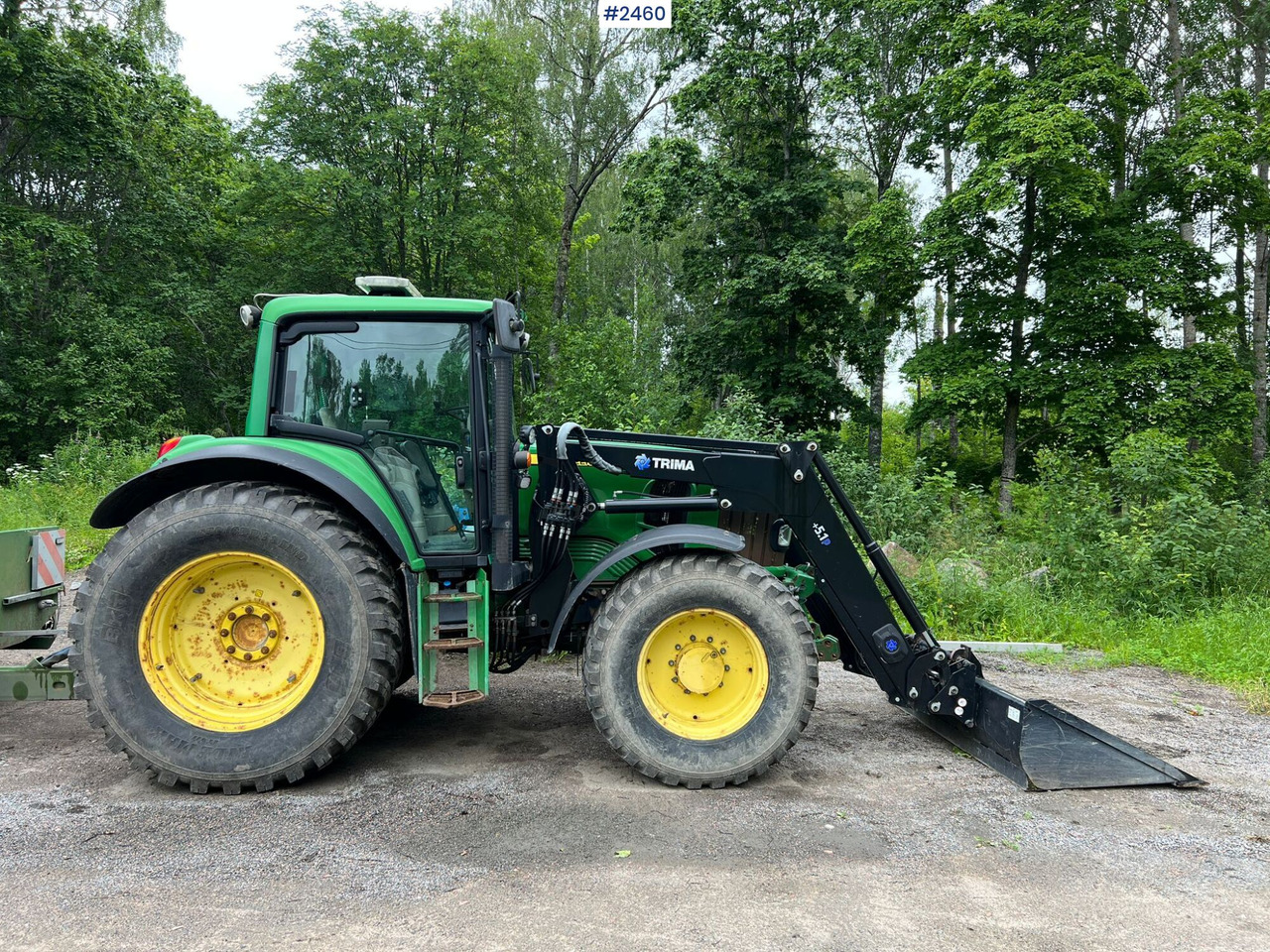 Tracteur agricole JOHN DEERE 6830 Tractor with implements: photos 7