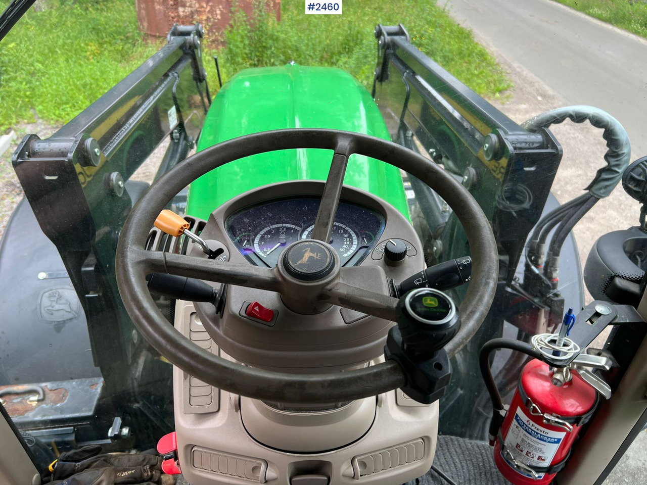 Tracteur agricole JOHN DEERE 6830 Tractor with implements: photos 13