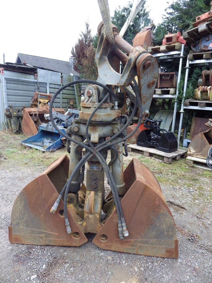 Liebherr GM8 GM10 Greifer 600 mm SB mit SW48 Adapter - Benne preneuse pour Engins de chantier: photos 1 Liebherr GM8 GM10 Greifer 600 mm SB mit SW48 Adapter - Benne preneuse pour Engins de chantier: photos 1