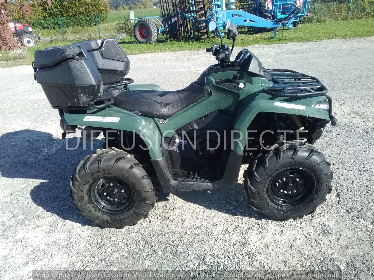 CAN-AM QUAD OUTLANDER - Tracteur agricole: photos 2 CAN-AM QUAD OUTLANDER - Tracteur agricole: photos 2