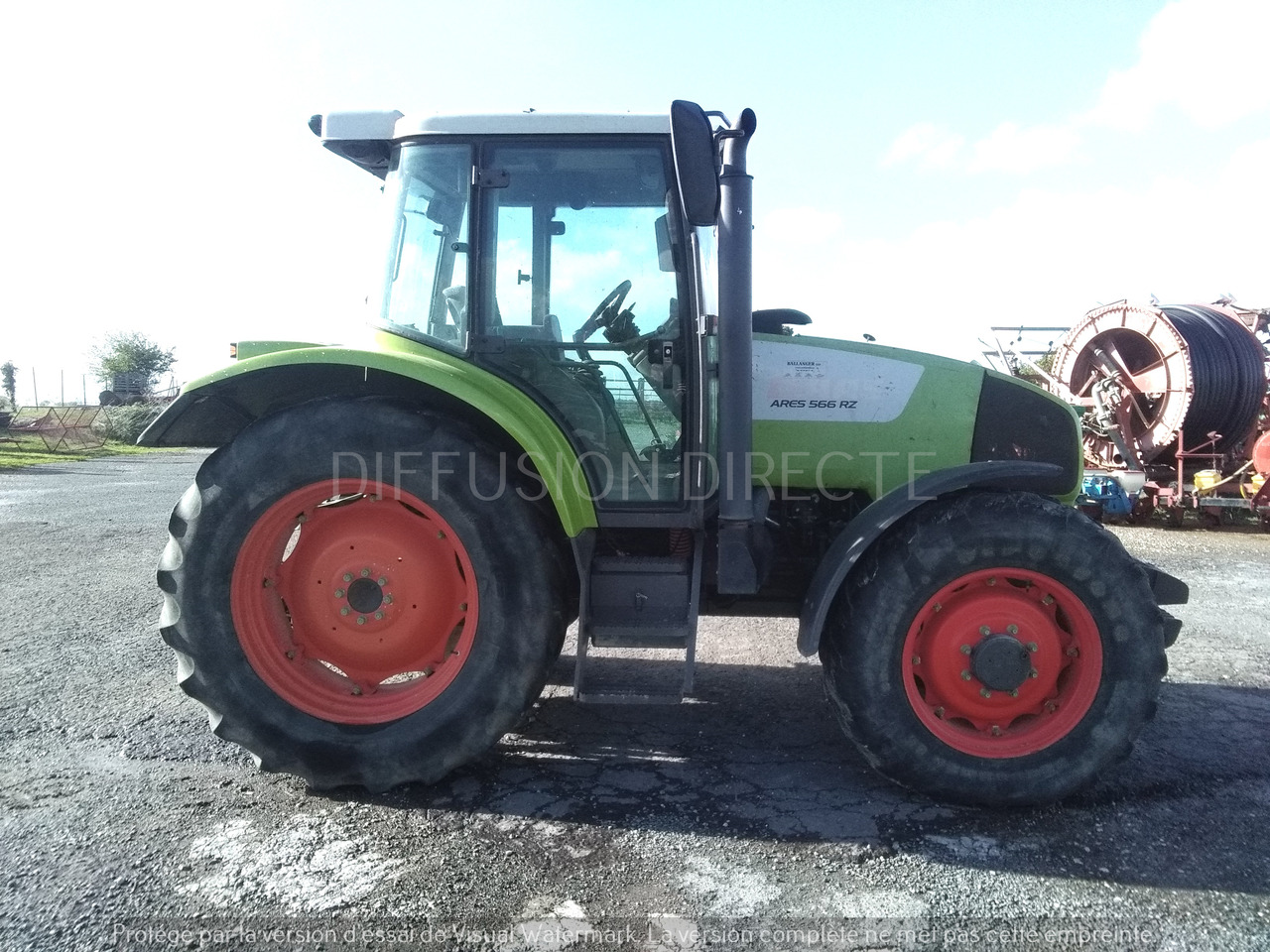 CLAAS TRACTEUR AGRICOLE ARES 566 RZ - Tracteur agricole: photos 2 CLAAS TRACTEUR AGRICOLE ARES 566 RZ - Tracteur agricole: photos 2