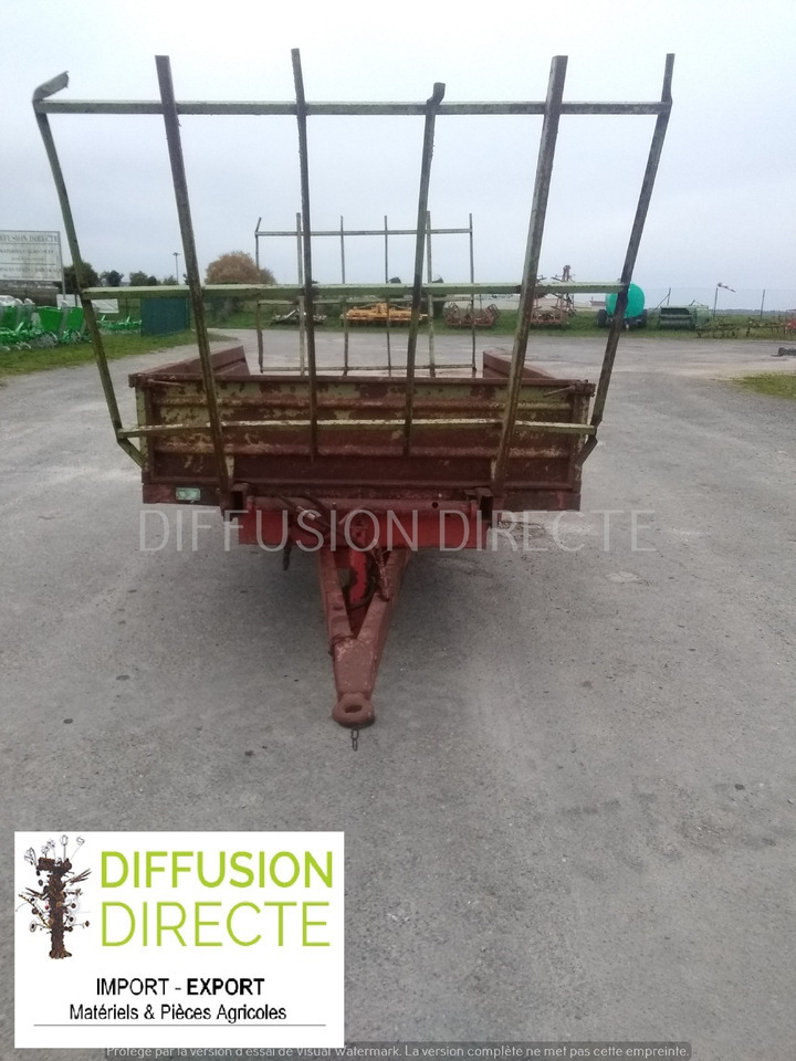 GRUAU REMORQUE AGRICOLE G 400 - Remorque plateau agricole: photos 1 GRUAU REMORQUE AGRICOLE G 400 - Remorque plateau agricole: photos 1