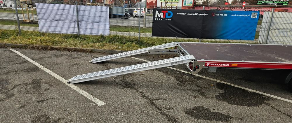 Remorque porte-voitures neuf TEMARED CARPLATFORM full alu 5121 3,5T sklejka: photos 7