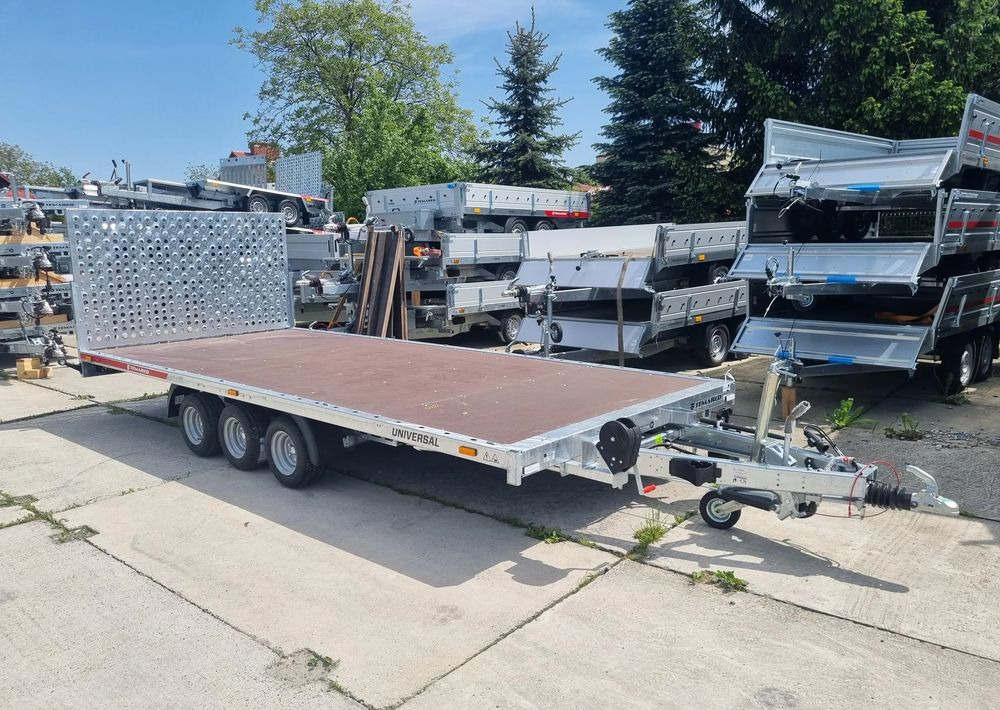 TEMARED UNIVERSAL 5121/3 3.5T R10C SKLEJKA - Remorque porte-voitures: photos 1 TEMARED UNIVERSAL 5121/3 3.5T R10C SKLEJKA - Remorque porte-voitures: photos 1