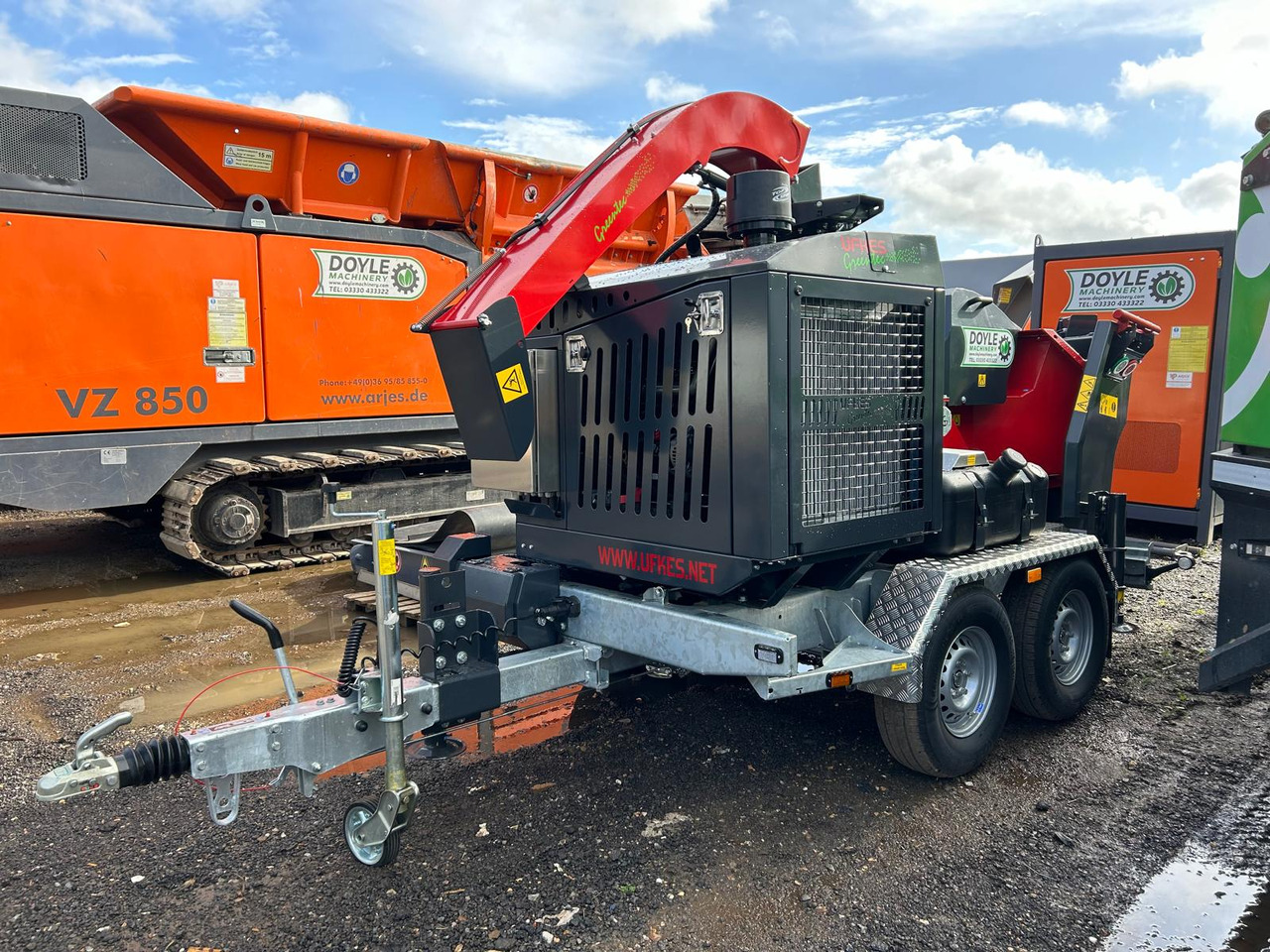 UFKES Greentec Jaguar 40-80 3.5T - Matériel forestier, Remorque: photos 1 UFKES Greentec Jaguar 40-80 3.5T - Matériel forestier, Remorque: photos 1