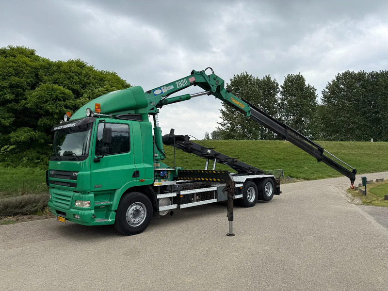 DAF CF 85.380 6x2 Kabel HMF 28 TM Remote Manual - Camion grue: photos 1 DAF CF 85.380 6x2 Kabel HMF 28 TM Remote Manual - Camion grue: photos 1