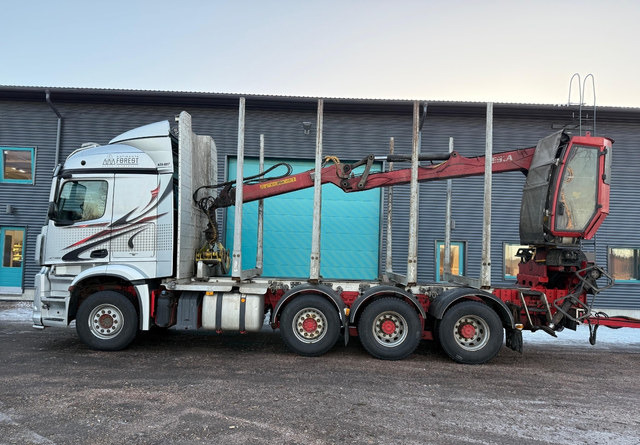 Mercedes-BenzArocs 8x4 Nosturilla! - Camion grumier, Camion grue: photos 2 Mercedes-BenzArocs 8x4 Nosturilla! - Camion grumier, Camion grue: photos 2