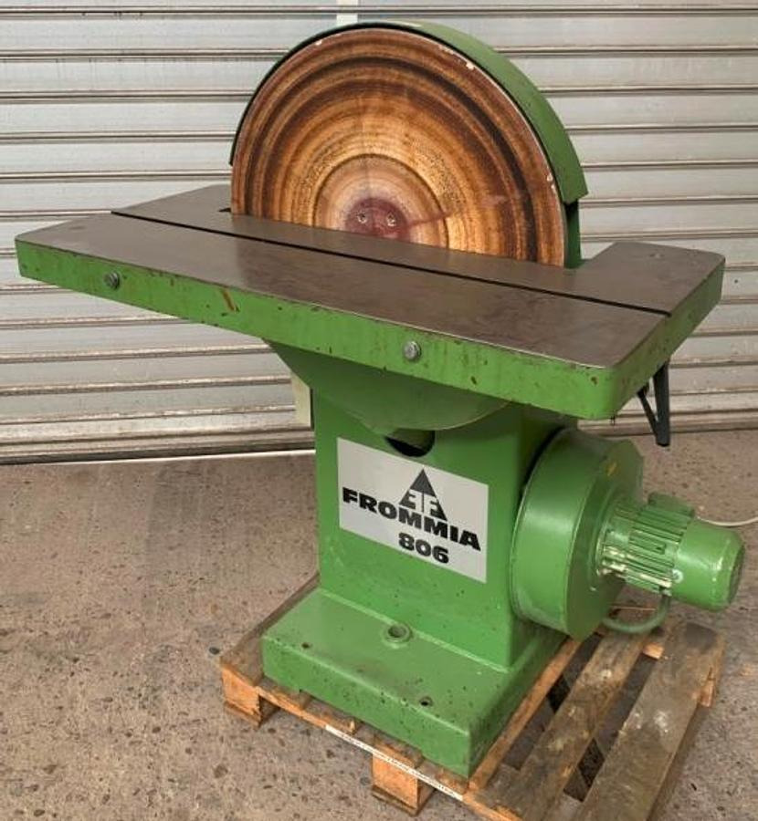 Scheibenschleifmaschine FROMMIA - Machine à bois: photos 1 Scheibenschleifmaschine FROMMIA - Machine à bois: photos 1