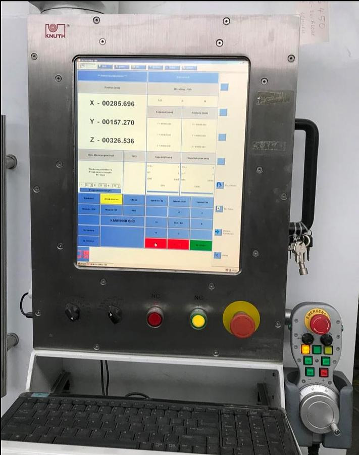 Vertikal-Bearbeitungszentrum KNUTH - Centre d'usinage: photos 5 Vertikal-Bearbeitungszentrum KNUTH - Centre d'usinage: photos 5