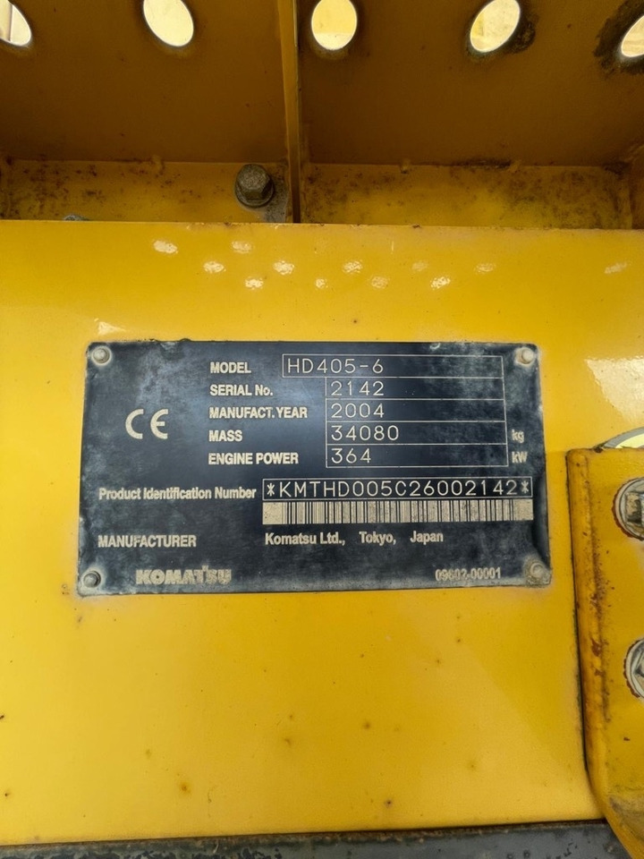 Tombereau rigide Komatsu HD 465-7E0, 2x HD 405-6, total 3 pcs: photos 15
