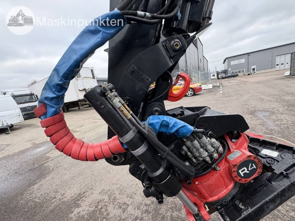 Tractopelle Huddig 1260 C redskap fram och bak: photos 35