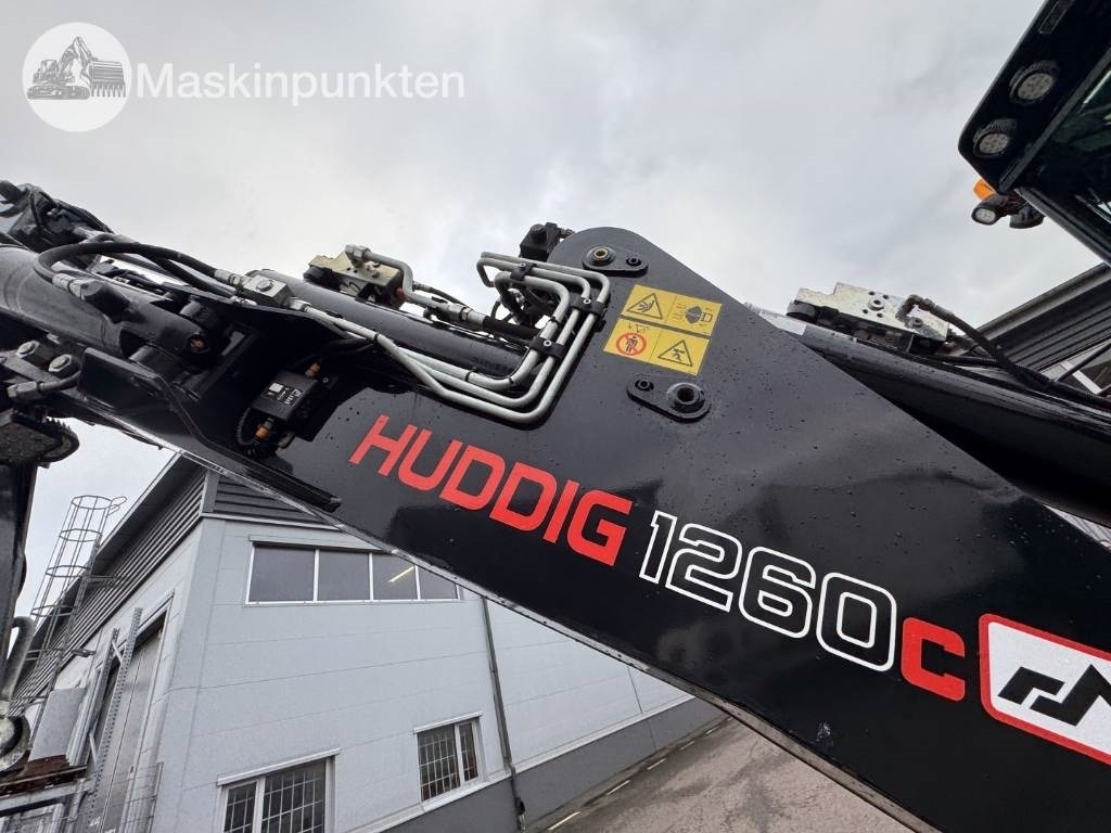 Tractopelle Huddig 1260 C redskap fram och bak: photos 47