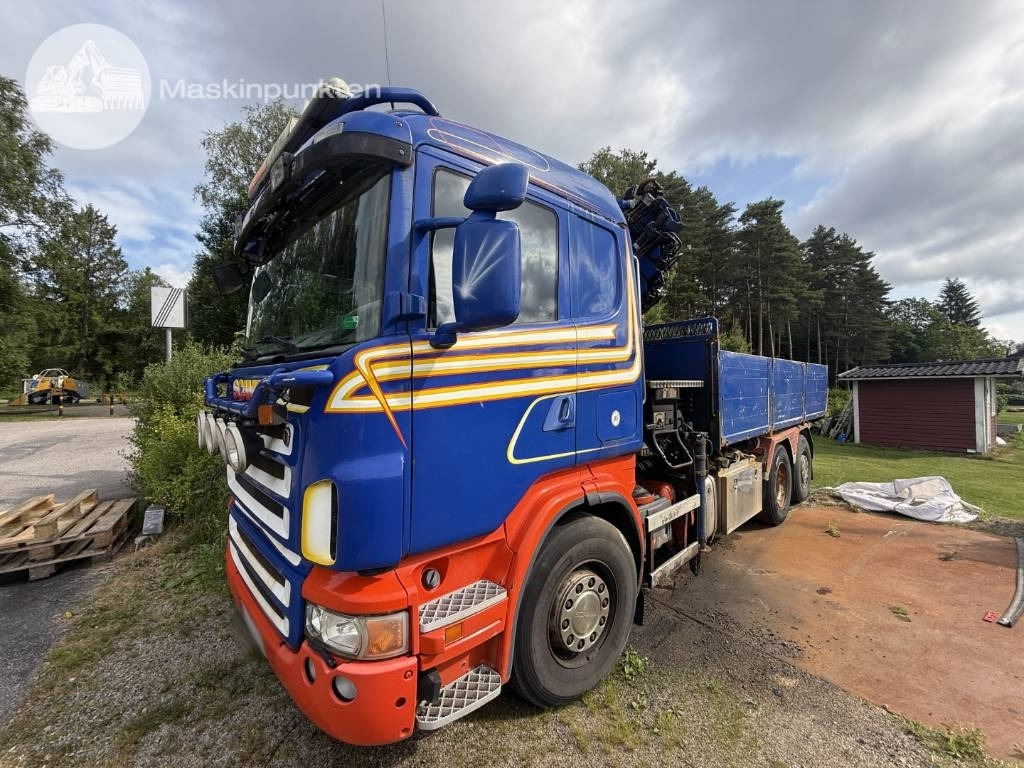 Scania R 420 LB - Camion grue: photos 1 Scania R 420 LB - Camion grue: photos 1